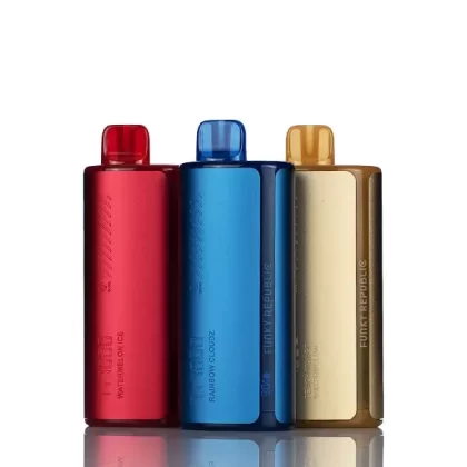 Funky Republic Ti7000 7000 Puffs Disposable Vape - 12.8ML - Peach Pie