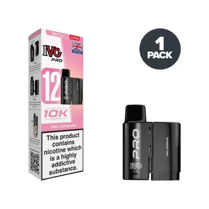 Pink Lemonade IVG Pro 12 Refill Pack - Ecigdepot