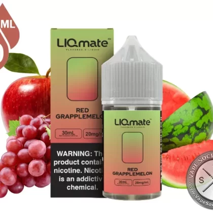 Red Grapplemelon LIQmate Salts by 7 Daze 30ml
