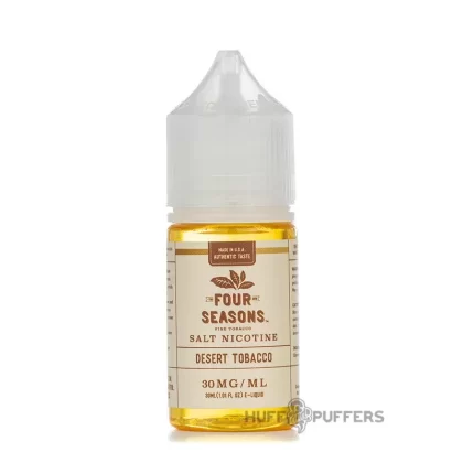 Four Seasons Salt – Desert Tobacco 30mL - Vape Product, Vape Product (C513B1)