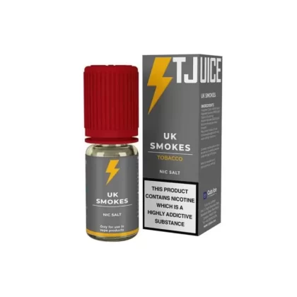 UK Smokes Nic Salt E-Liquid by T Juice (10ml) - 10mg