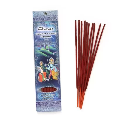 Prabhuji Incense Sticks Ganga – Cinnamon, Lavender, and Jasmine