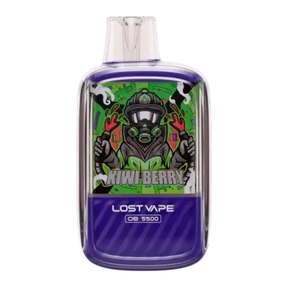 Kiwi Berry Lost Vape OB5500 - Site#VAP~Size#Single>10 Pack~Nicotine#50mg