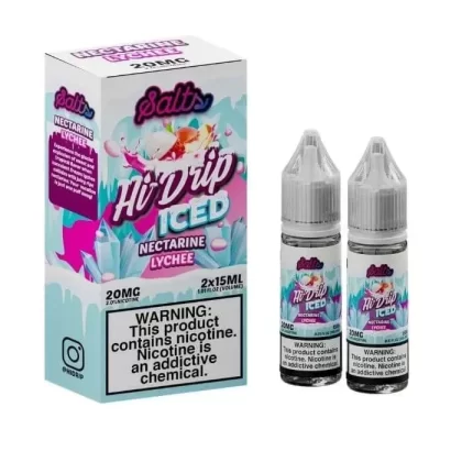 Iced Nectarine Lychee Nicotine Salt by Hi-Drip