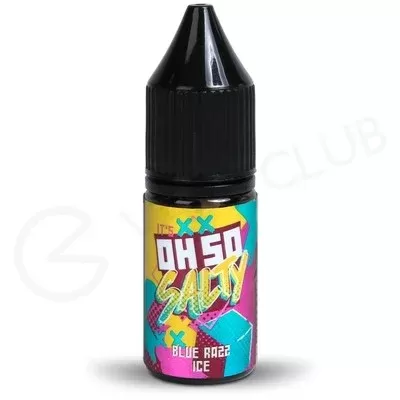 Blue Razz Ice Nic Salt E-Liquid by Oh So Salty - Ecigpremium