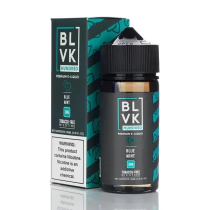BLVK Hundred E-liquid - Blue Mint - 100ml
