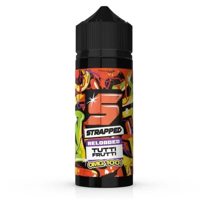 Tutti Frutti By Strapped Reloaded 100ml Shortfill - Ejuicewarehouse