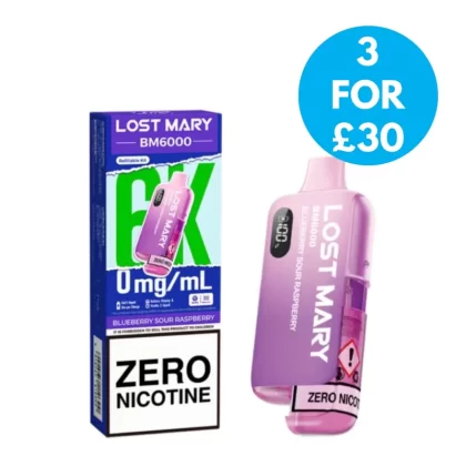 Lost Mary BM6000 Prefilled Pod Kit – Nicotine Free - Vape Co