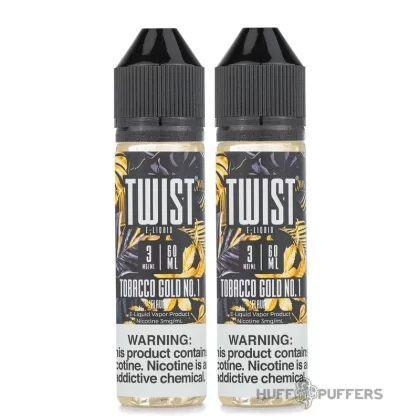 Twist E-Liquid – Tobacco Gold No. 1 120mL - Nicotine Strength#0mg>3mg>6mg>12mg>18mg