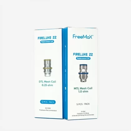 Freemax Fireluke 22 Replacement Coils – Mesh Tea Fiber