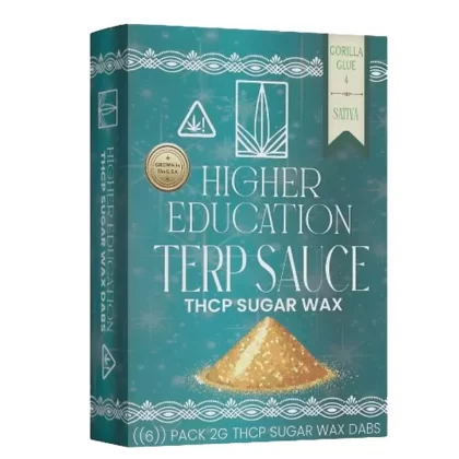 Higher Education Terp Sauce THC-P Sugar Wax Dabs – 2g