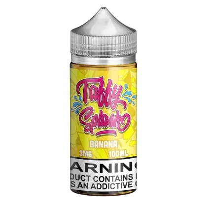 Taffy Splash Banana 100ml - Strength#0mg>3mg