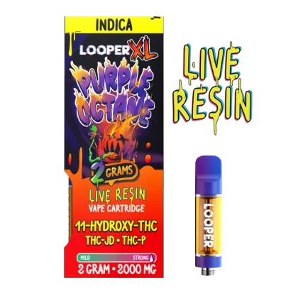 Looper XL Cartridge 2g: Purple Octane - Ejuicewarehouse
