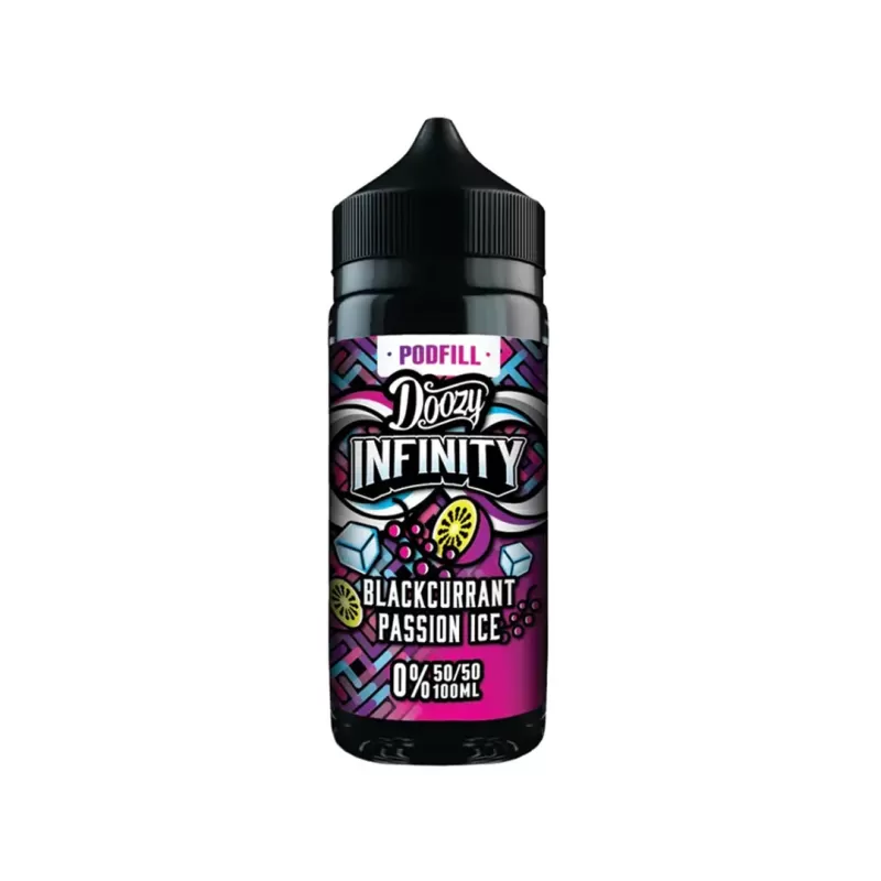 Doozy Infinity Pod Fill 50/50 100ml Shortfill E-liquid - Pineapple Raspberry - Image 2