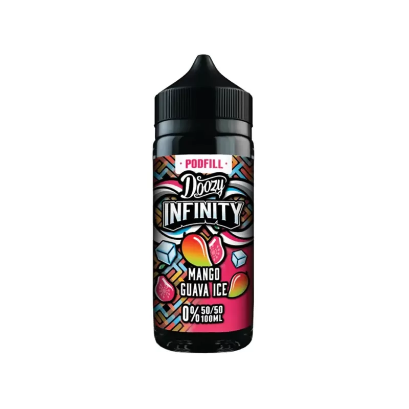 Doozy Infinity Pod Fill 50/50 100ml Shortfill E-liquid - Pineapple Raspberry - Image 3