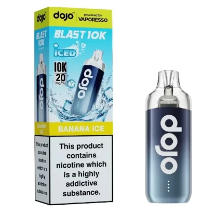Vaporesso Dojo Blast 10k Prefilled Pod Kit Banana Ice - Nicotine Strength#20mg (336897) (336897)