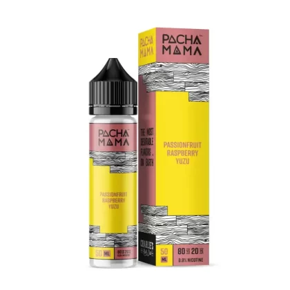 Passion Fruit Raspberry Yuzu by Pacha Mama Short Fill - Vapestreams Co