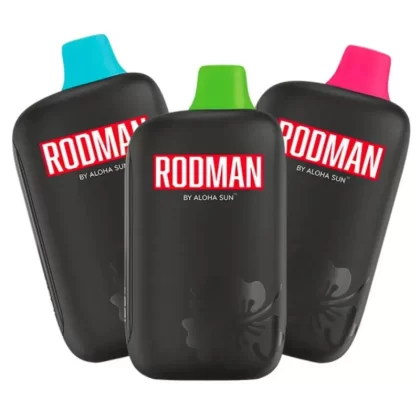 Aloha Sun Rodman 9100 Puff Disposable Vape - Acai Berry, Cool Mint (C8E0AC)