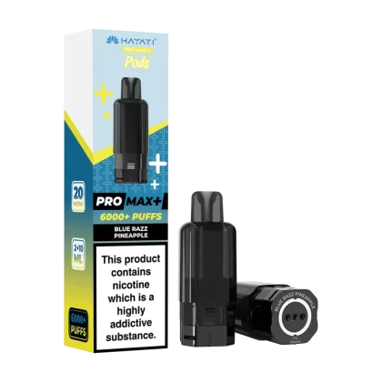 Blue Razz Pineapple Hayati Pro Max+ Refill Pack - Vapeshop Co