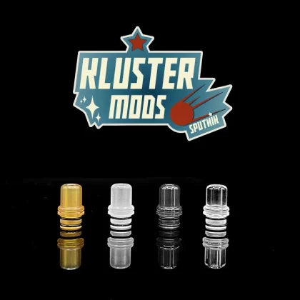 Sputnik RTA Drip Tip Black – Kluster Mods