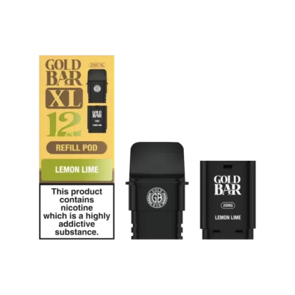 Lemon Lime Gold Bar XL Refill Pack - 20mg - Vape Product