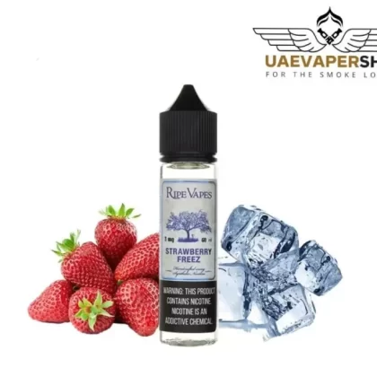 Strawberry Freez 60ml – Ripe Vapes – Best Vape Juice Dubai