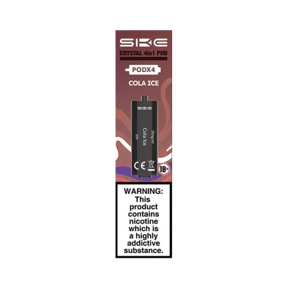 SKE Crystal 4in1 Cola Ice Pods (4 Pack) - Nicotine Strength#20mg