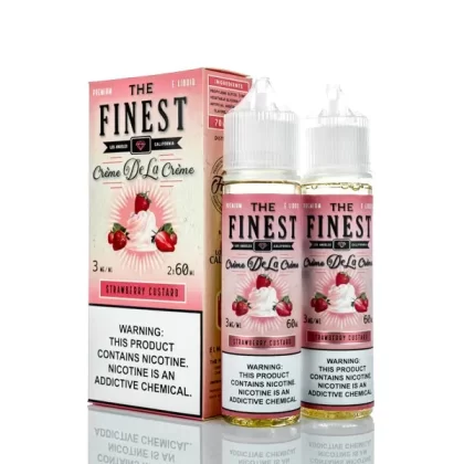 The Finest E-Liquid - Creme De La Creme - Strawberry Custard - 120ml (DISCONTINUED) - 3mg