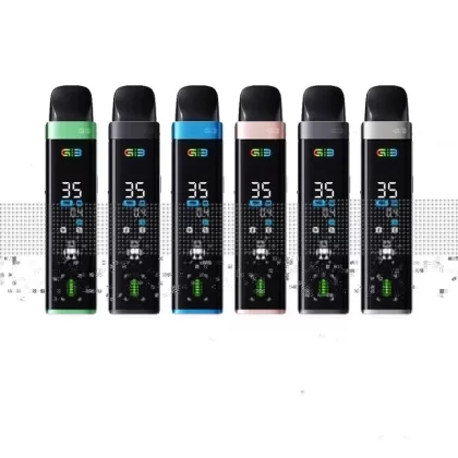 UWELL CALIBURN G3 PRO POD KIT [CRC] - Colour#BLACK CARBON>BLACK LEATHER>BROWN LEATHER>BROWN WOOD>EMERALD GREEN>FROZEN AURORA>FROZEN GREEN>GOLDEN PURPLE>GREEN CAMO>MIDNIGHT BLACK>PACIFIC BLUE