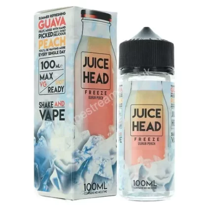 Guava Peach Freeze E-Liquid Shortfill by Juice Head - Vapestreams Co