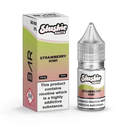 Strawberry Kiwi Nic Salt E-Liquid by Slushie Salts BAR