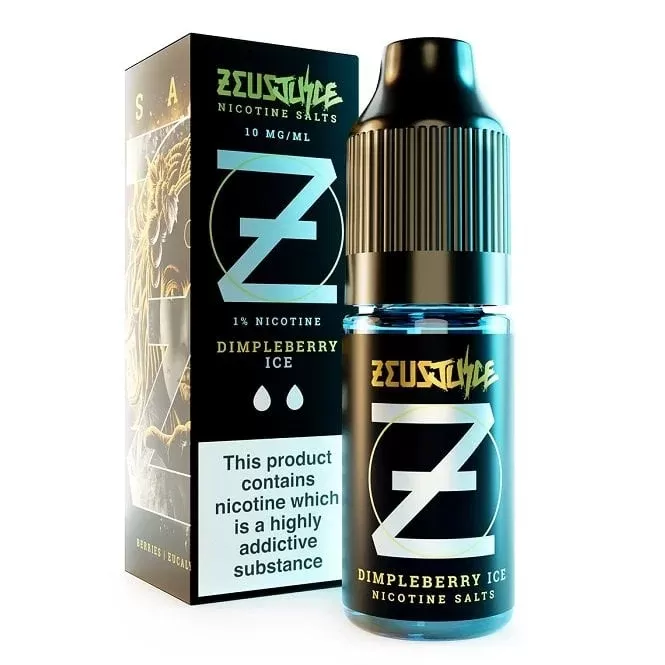 Zeus Juice Dimpleberry Ice Nic Salt E Liquid (10ml)