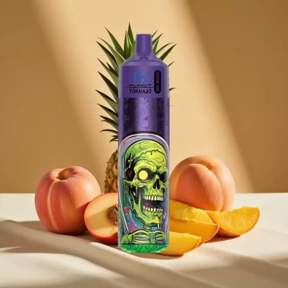 Fumot RandM Tornado 30000 Puffs 30mL Peach Mango Pineapple Disposable Vape