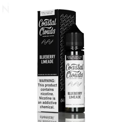 Coastal Clouds E-Liquid - Blueberry Limeade - 60mL - 6mg