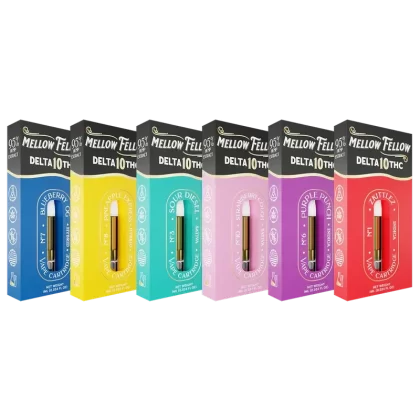 Mellow Fellow Delta 10 1ml Vape Cartridge Sampler (6 Pack)