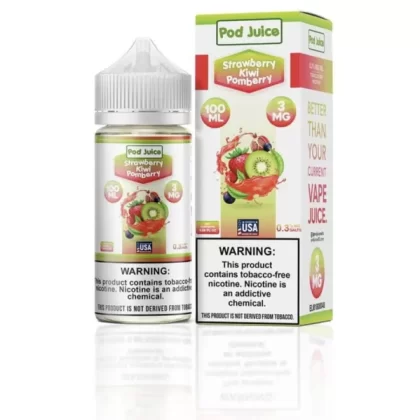 Strawberry Kiwi Pomberry Pod Juice 100ml - Vape Product, Vape Product