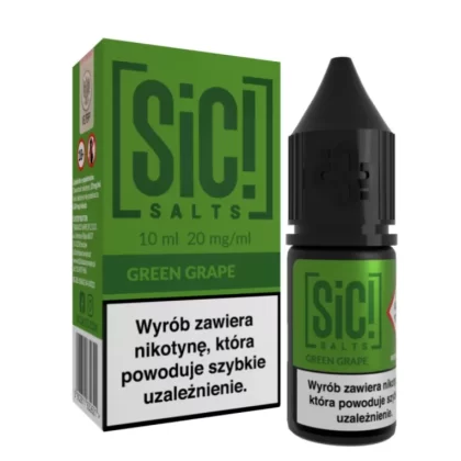 Liquid SIC! Salts Simplex 10ml 20mg Green Grape