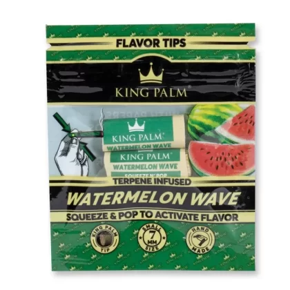 King Palm Filters – 4 Pack - Flavor#Watermelon Wave>Pine Drip>Mango OG>Berry Terps>Magic Mint