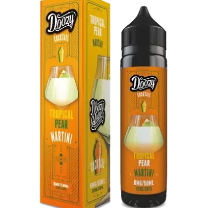 TROPICAL PEAR MARTINI E LIQUID BY DOOZY VAPE – COCKTAILS CO 50ML 70VG