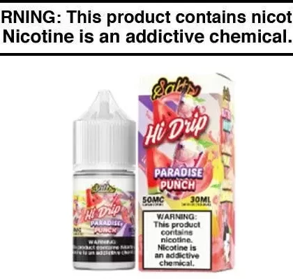 PARADISE PUNCH BY HI-DRIP SALTS 30ML (2x15ML) - Vapejuice