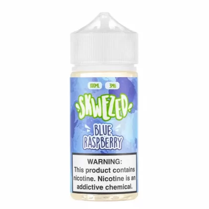 Skwezed Blue Blast: Candy Blue Raspberry 100mL
