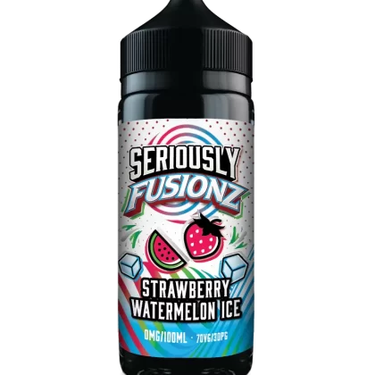 Strawberry Watermelon Ice (Fusionz) Seriously E Liquid 100ml – 70VG - Vapestorm Co