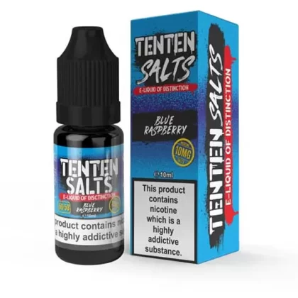 Blue Raspberry TenTen Salts E-Liquid - 10mg