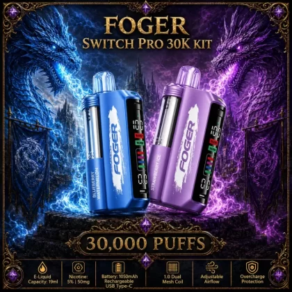 Foger Switch Pro 30K KIT TEXAS COMPLIANT AVAILABLE - Blue Rancher B-POP