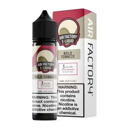Sale $11.00 – Bold Tobacco by Air Factory E-Liquid 60ml