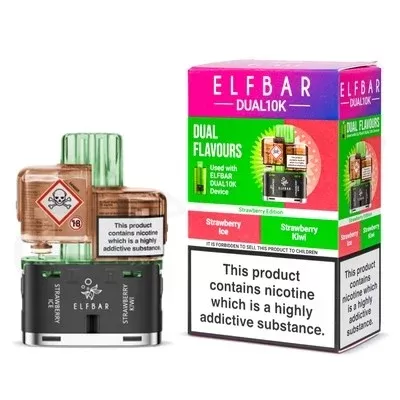 Strawberry Edition Elf Bar Dual 10K Refill Pack - Ecigpremium