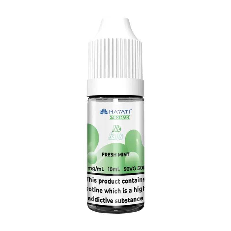 Fresh Mint Nic Salt by Hayati Pro Max 10ml - Ecigwizard