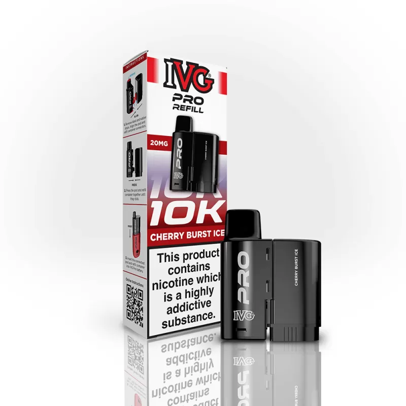 IVG Pro Refill Cherry Burst Ice - 20mg