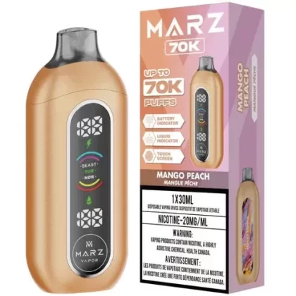 Marz Disposable 70K Puffs – Mango Peach