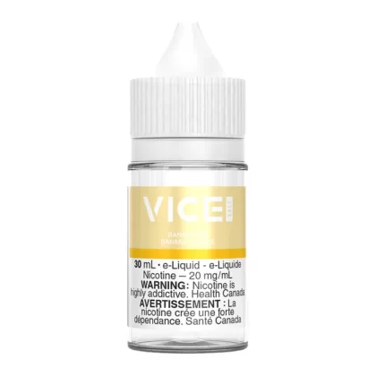 Vice Salt Nic E-Liquid - Banana Ice 30ml - 12mg/ml